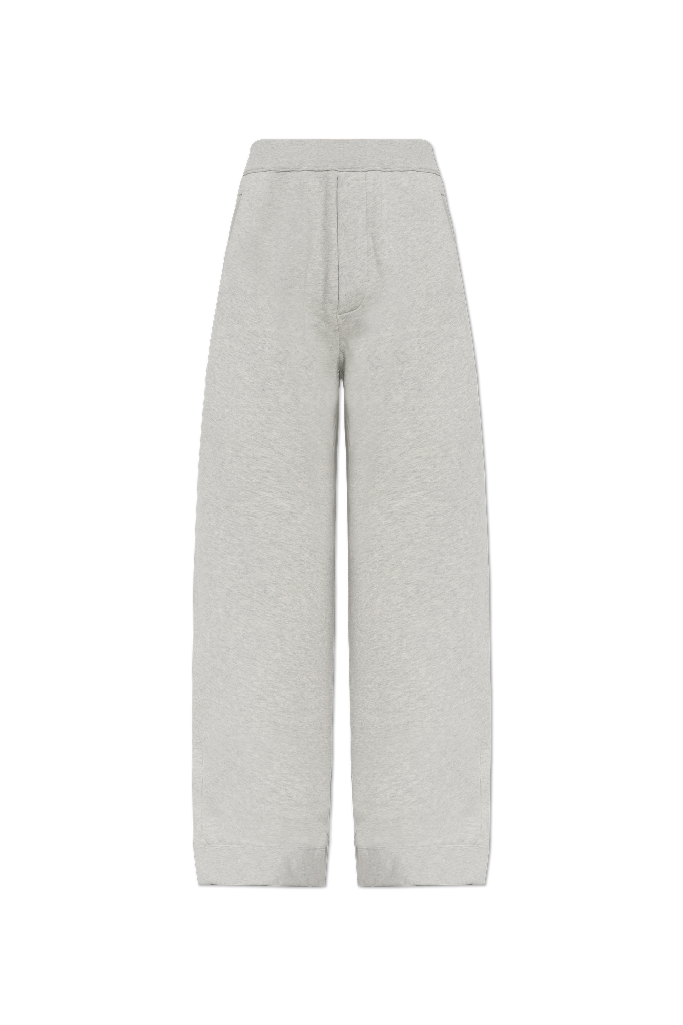 Dsquared2 Straight-Leg Gray Melange Track Pants | Men's | Vitkac